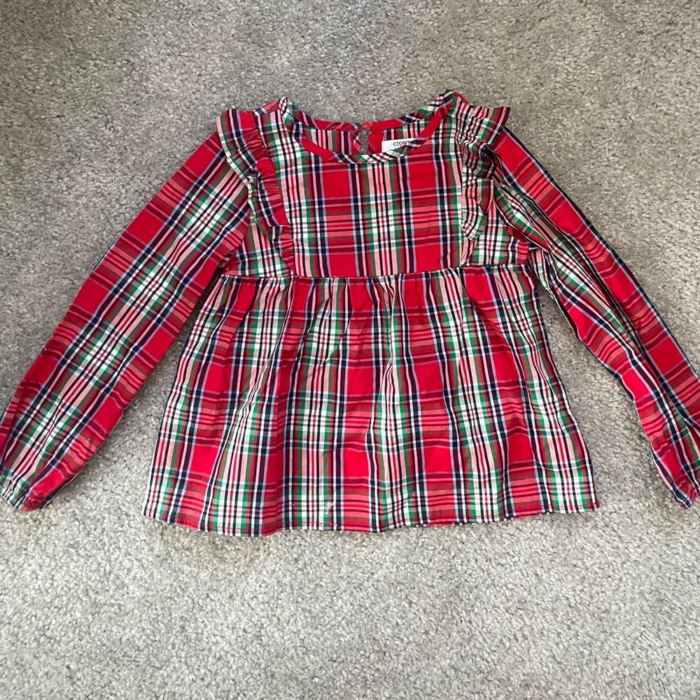 Christmas girl top